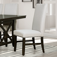 Transitional Upholstered Dining Chair