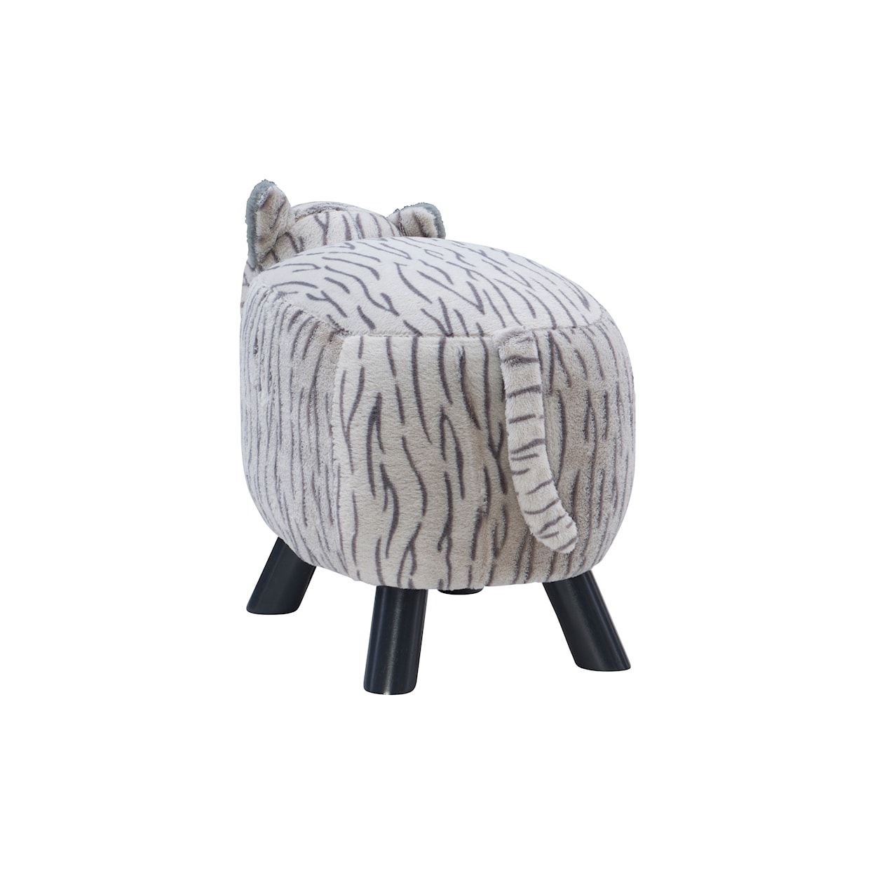 Powell Pebbles Tabby Cat Stool