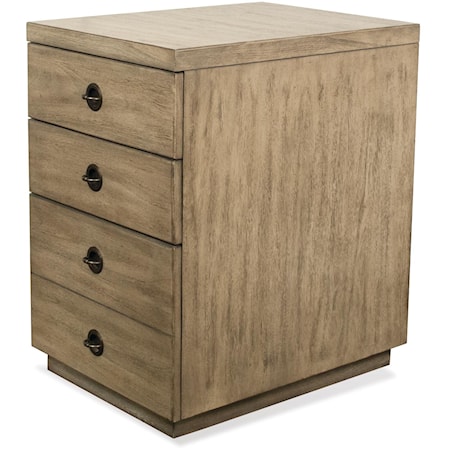 2 Drawer Mobile File Cabinet