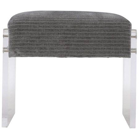 Jasper Fabric Ottoman