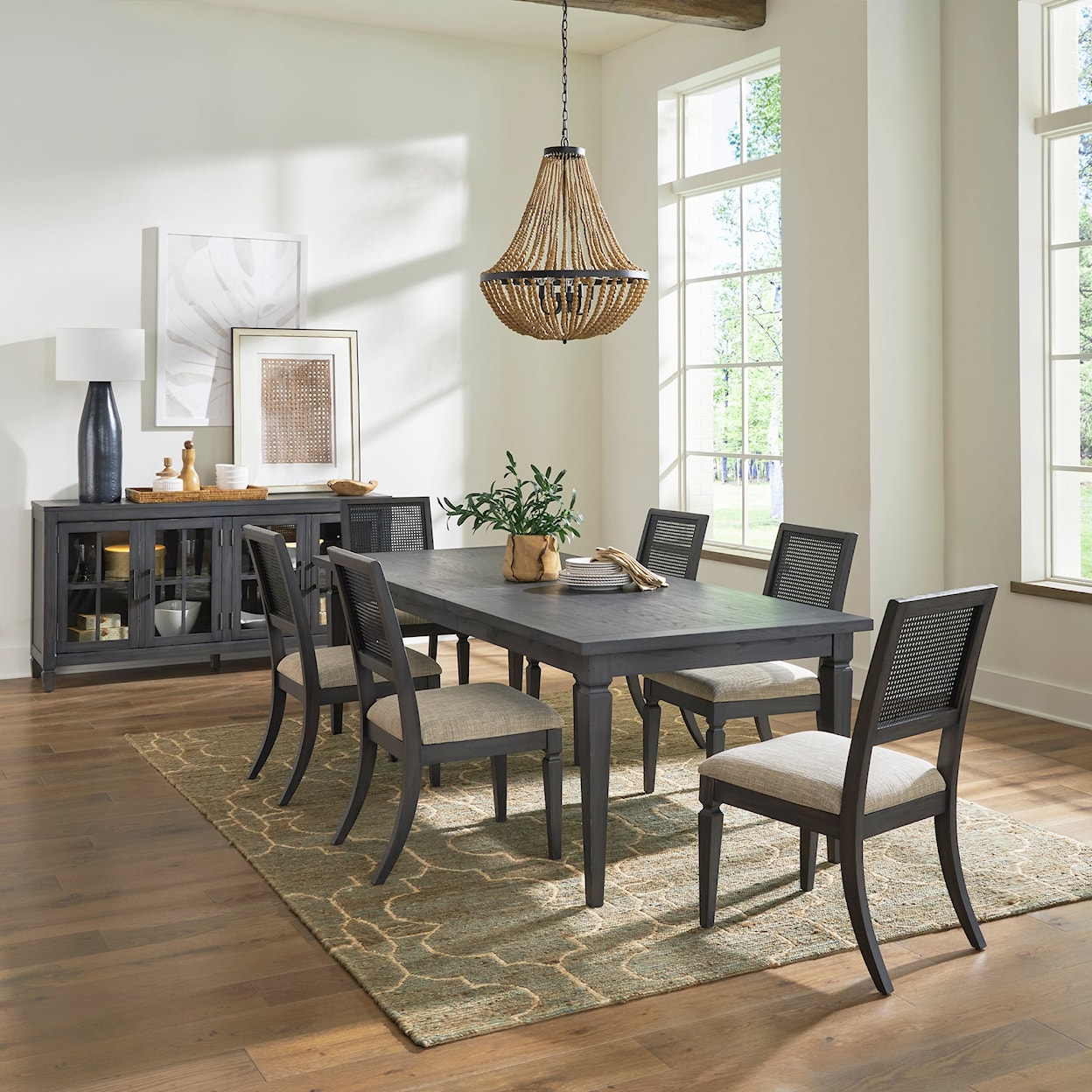 Liberty Furniture Caruso Heights 7-Piece Rectangular Dining Set