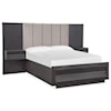 Magnussen Home Wentworth Village Bedroom Queen Wall Upholstered Bed