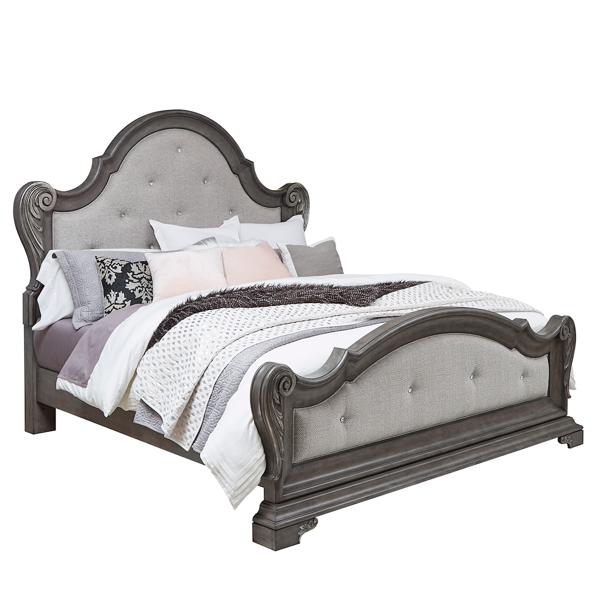 Pulaski Furniture Vivian King Panel Bed