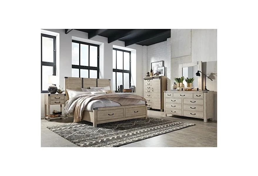 Radcliffe Bedroom Queen Bedroom Group by Magnussen Home at Esprit Decor Home Furnishings