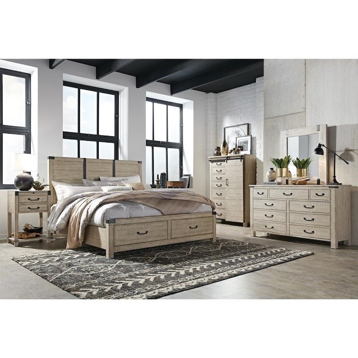 Magnussen Home Radcliffe Bedroom California King Bedroom Group