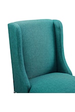 Modway Baron Upholstered Fabric Bar Stool