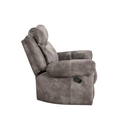 MEMPHIS GREY GLIDER RECLINER |