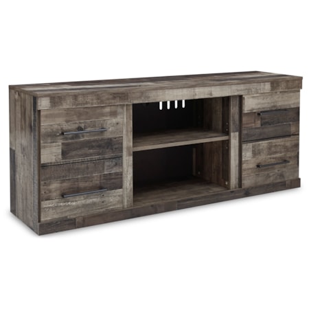 Lg TV Stand W/ Fireplace Option