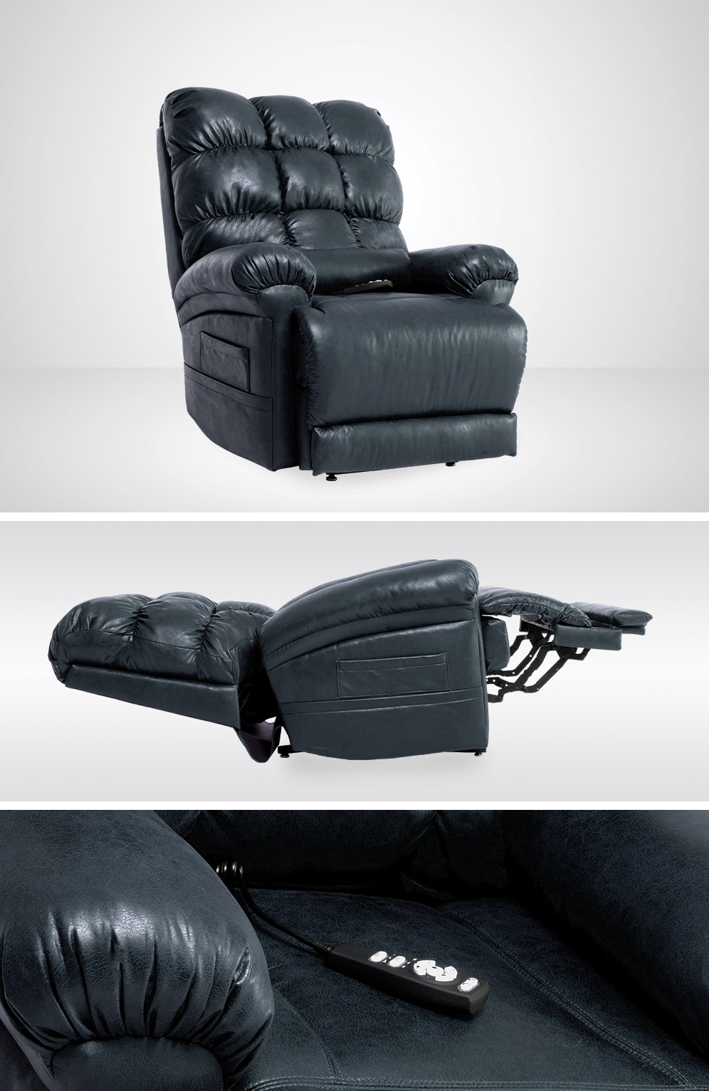 Mega Motion iNFI Poco Dual Motor Infinite Position Recliner