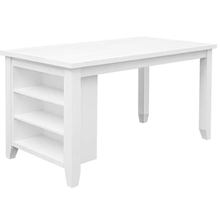 Counter Height Table with Storage