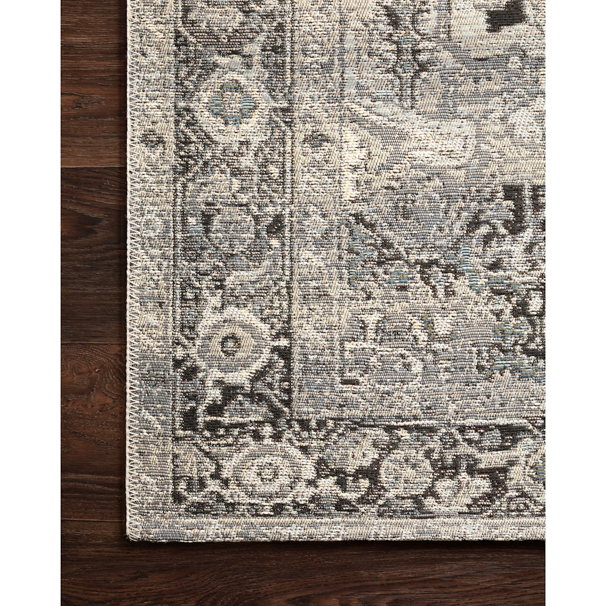 Loloi Rugs Mika 2'5" x 11'2" Grey / Blue Rug