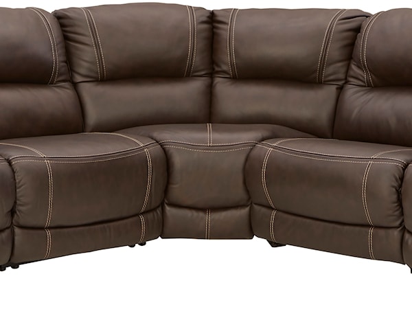 5-Piece Power Reclining Sectional