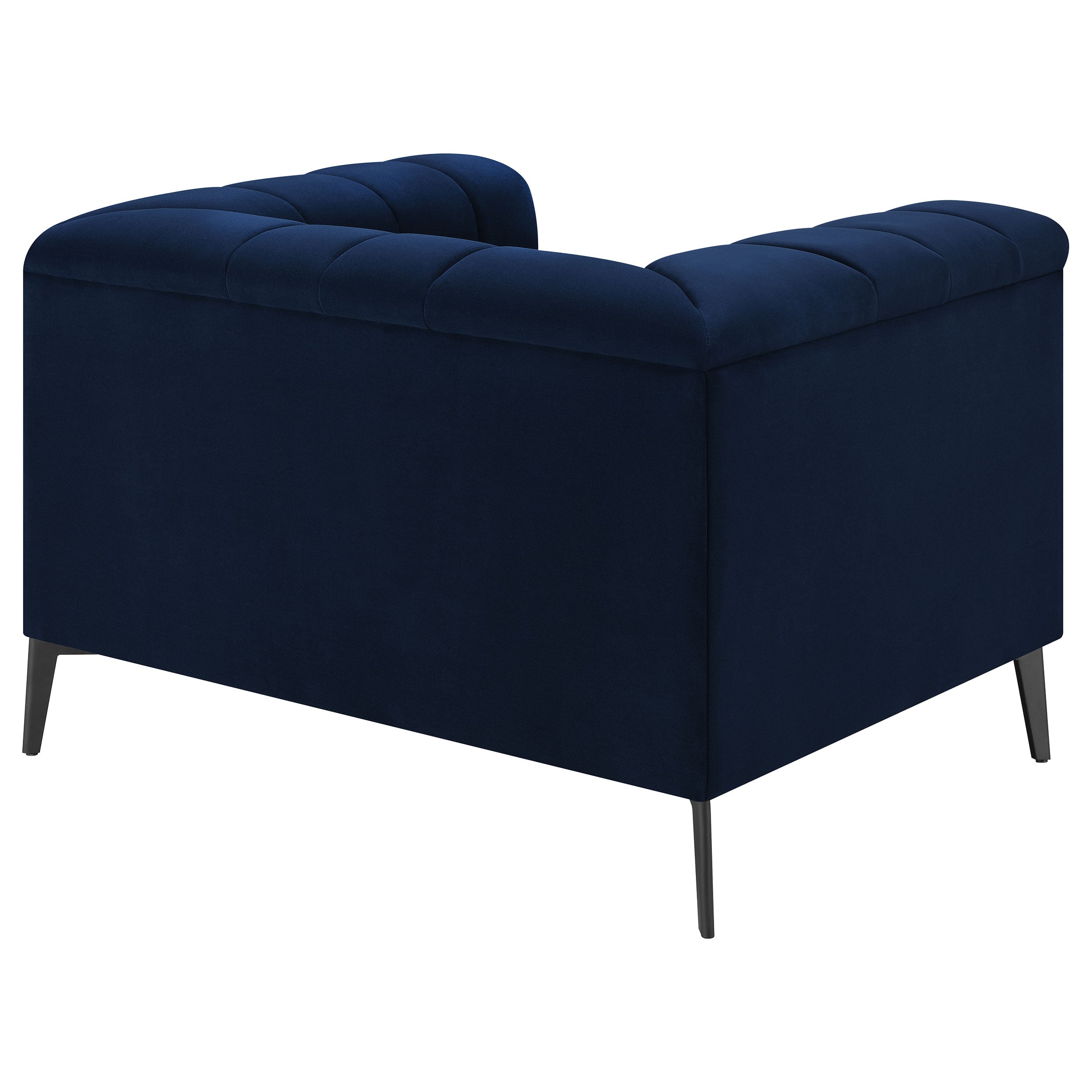 Coaster Chalet Chalet Tuxedo Arm Tufted Chair