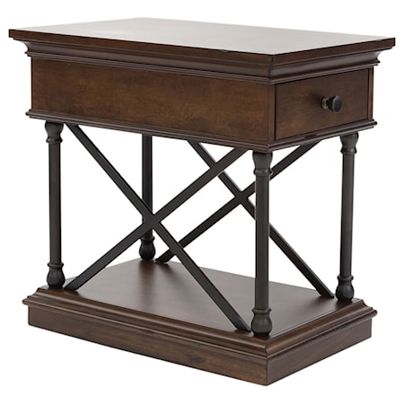 Drawer Chair Side Table