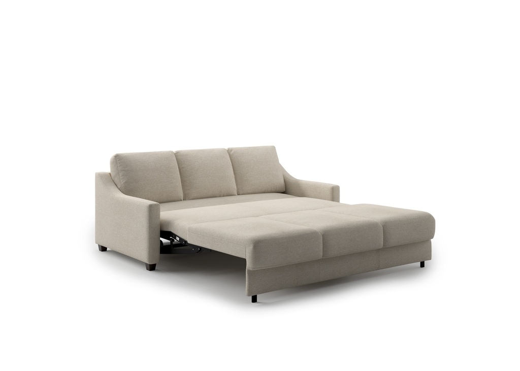 Casual Modern Slope-Arm King Sleeper Sofa