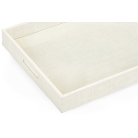 Kiawah Tray - White