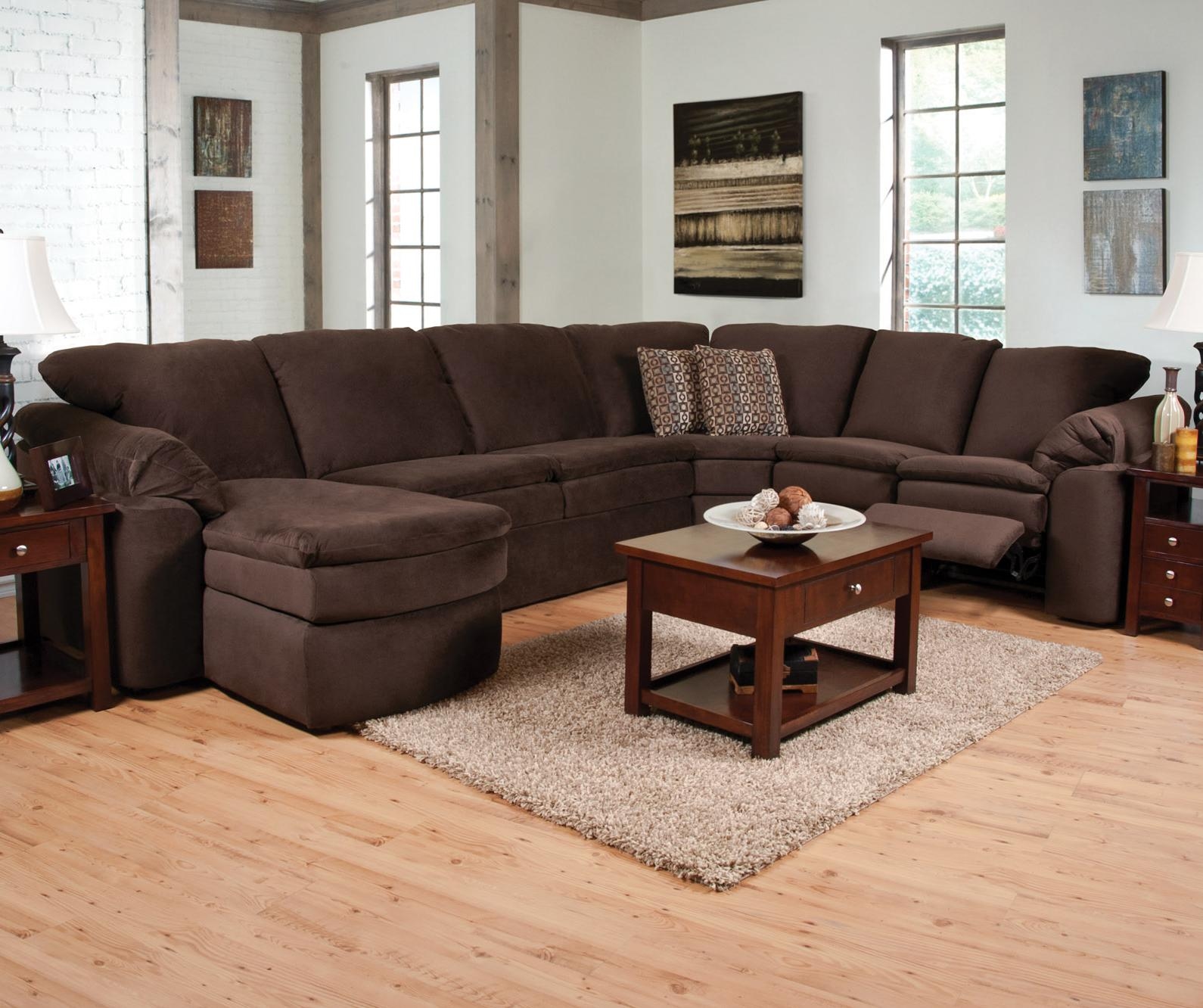 England Seneca Falls/Lackawanna 5-Piece Reclining Sectional Sofa