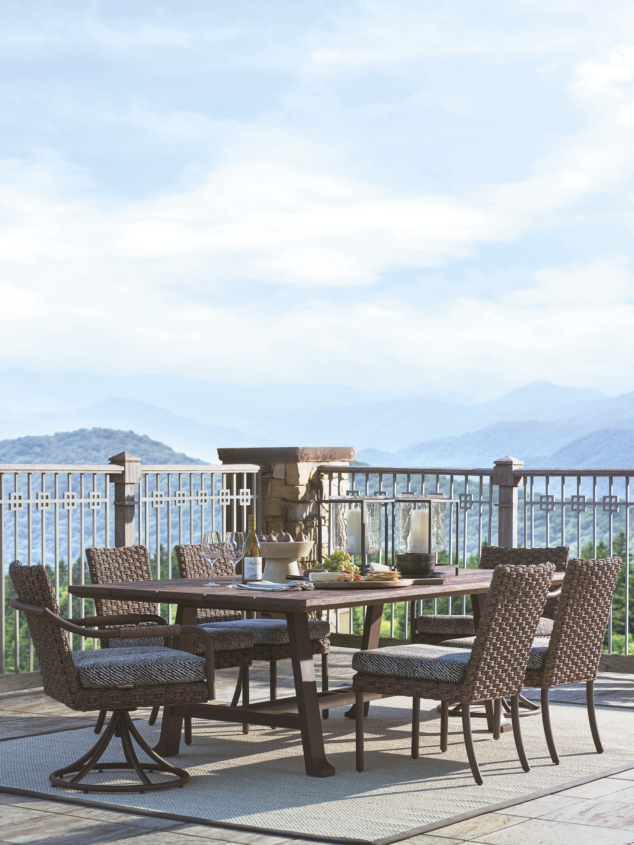 Tommy Bahama Outdoor Living Kilimanjaro Rectangular Dining Table