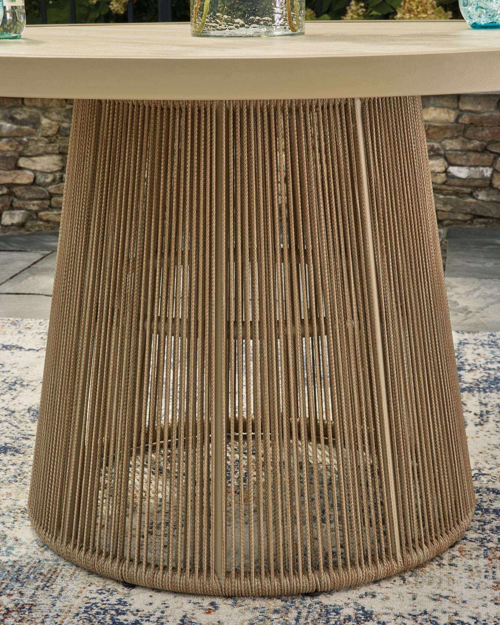 Signature Design by Ashley Orchard Beach Outdoor Dining Table