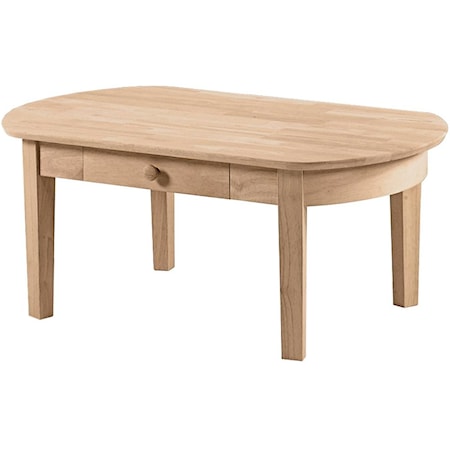 Casual Phillips Oval Coffee Table