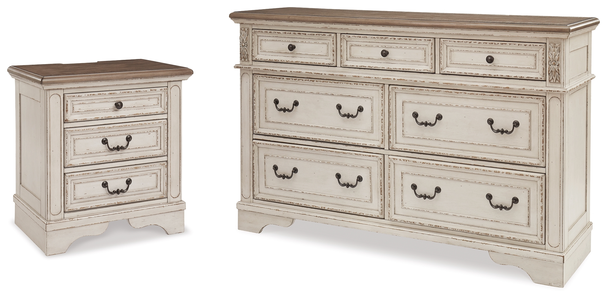 Dresser And 2 Nightstands