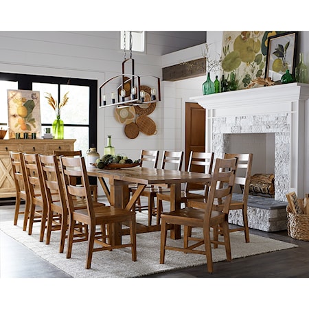 11-Piece Table and Chair Set