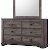 Crown Mark Coralee Dresser