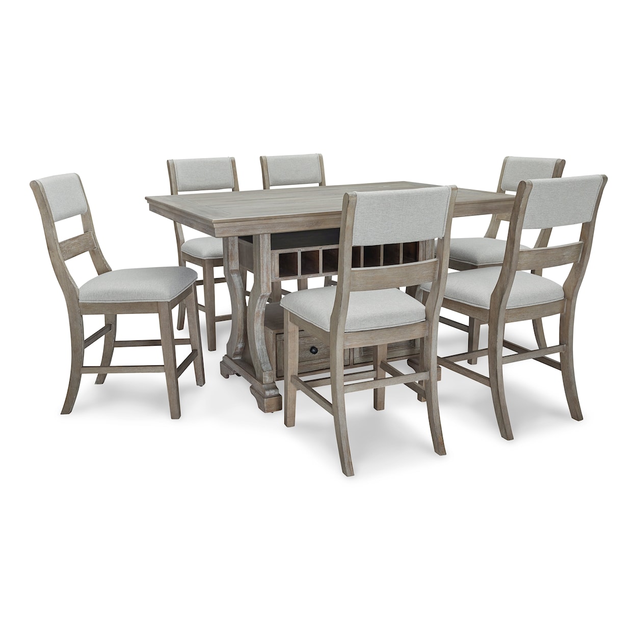 Ashley Signature Design Moreshire Dining Set