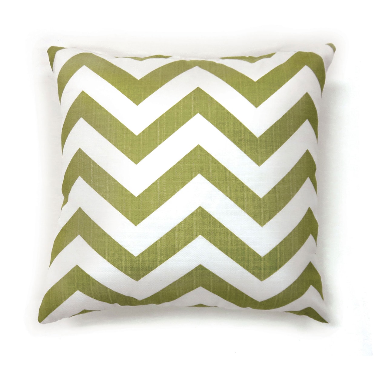 Furniture of America - FOA Zoe 18" X 18" Pillow, Green Chevron (2/CTN)