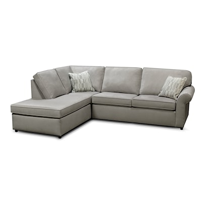 England 2450 Series 2-Piece Chaise Sectional Sofa