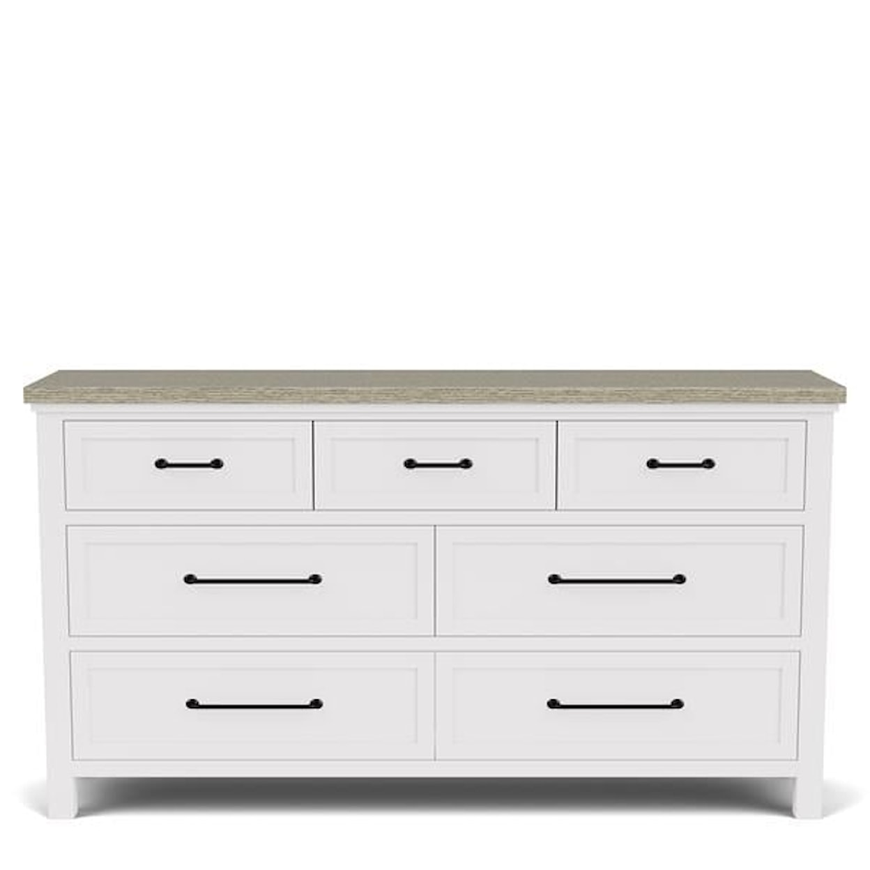 Riverside Furniture Cora 7-Drawer Dresser