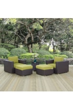 Modway Convene Outdoor Patio Ottoman