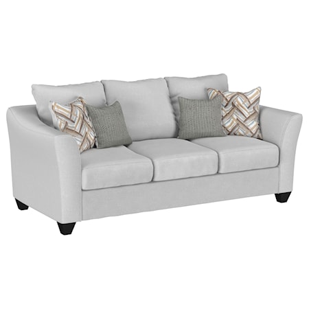 2-piece Flared Arm Sofa Set