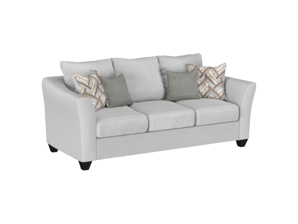 2-piece Flared Arm Sofa Set