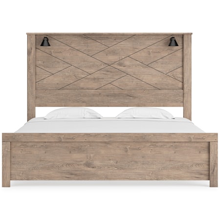 King Panel Bed