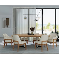 Contemporary 7-Piece Dining Set