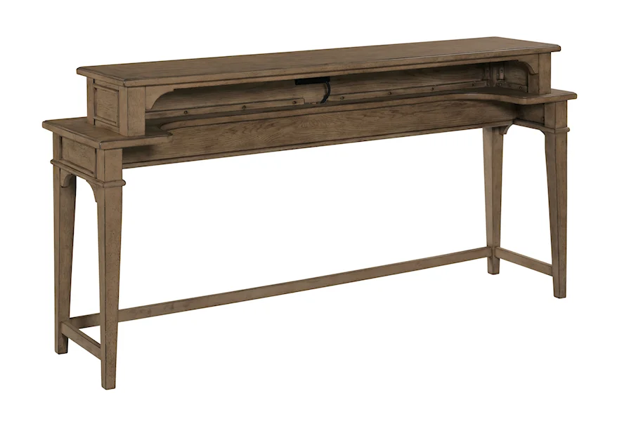 Carmine Drummond Bar Console by Hammary at Esprit Decor Home Furnishings