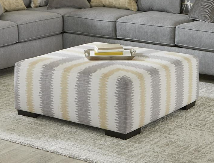 Yellow deals cocktail ottoman