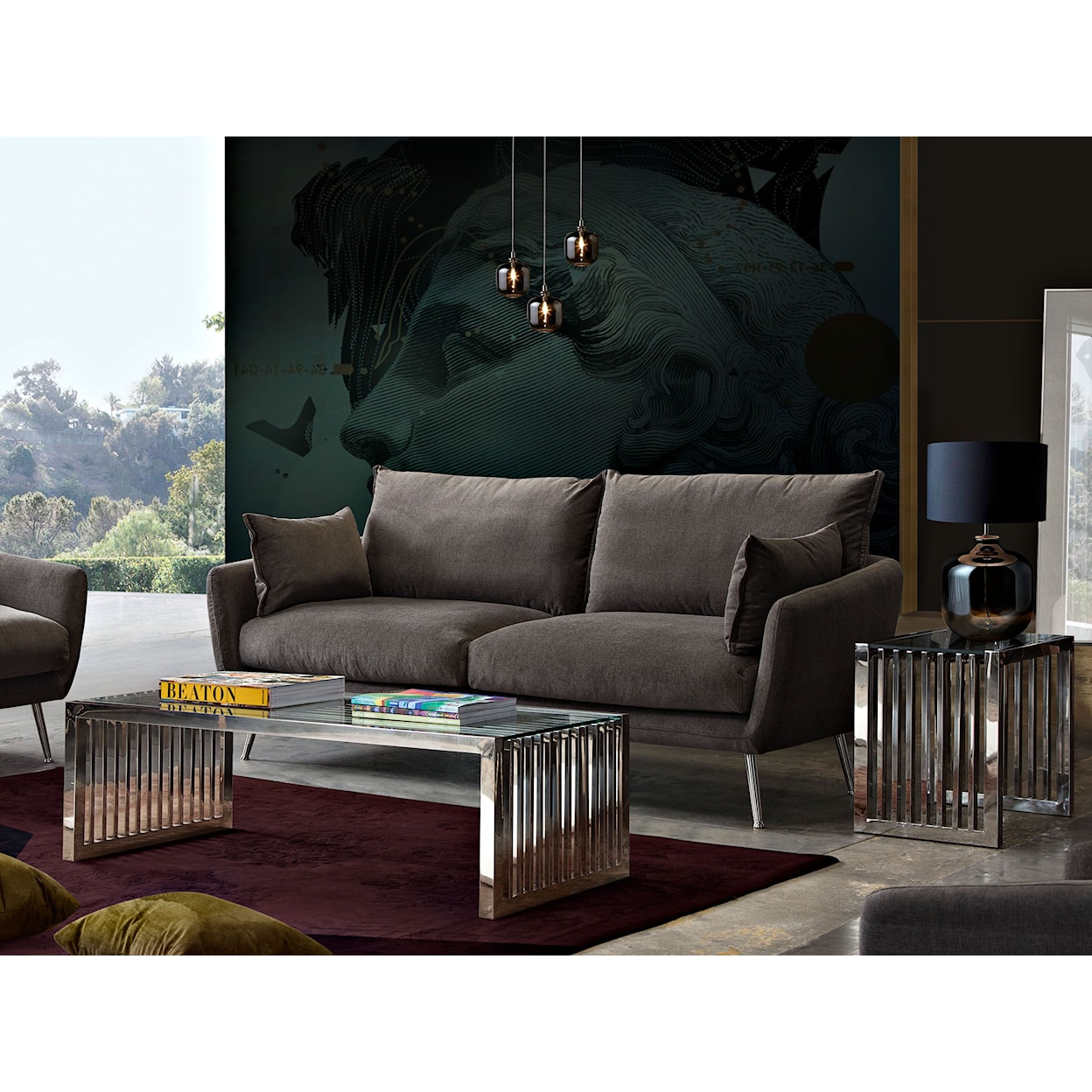 Diamond Sofa Furniture Soho Rectangular Cocktail Table