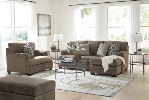 Sofa Chaise, Oversized Chair And Ottoman