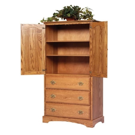 3-Drawer Bedroom Armoire