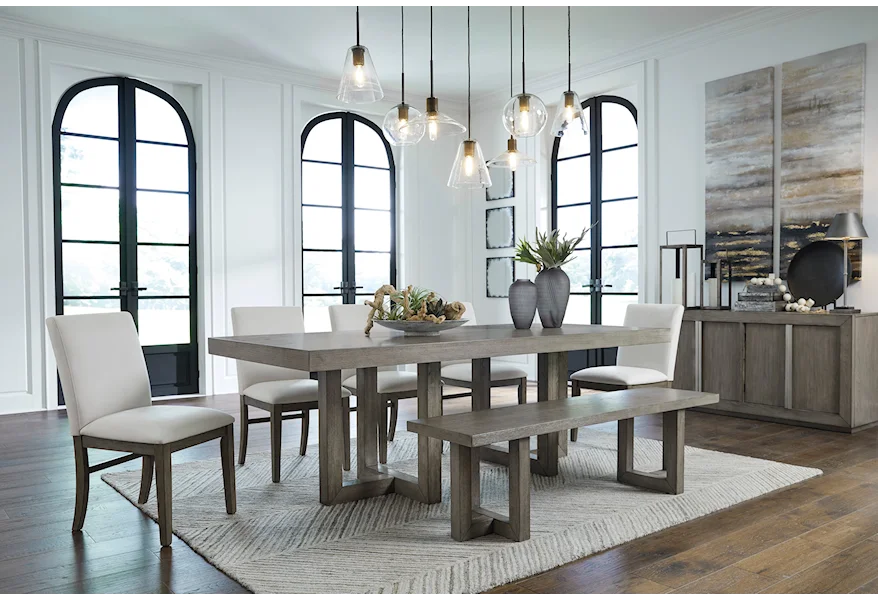 Anibecca Dining Set by Benchcraft at Rooms and Rest