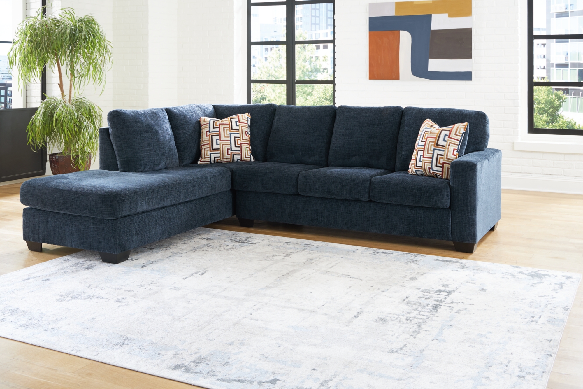 2-Piece Sectional With Chaise
