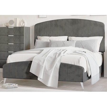 California King Bed Upholstered