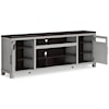 Signature Design by Ashley Furniture Darborn XL TV Stand w/Fireplace Option