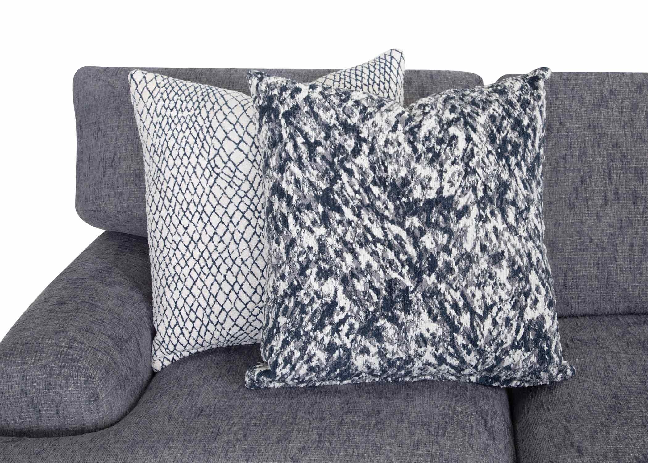 Franklin 960 Sapphire Sofa with Reversible Chaise