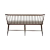 Libby Americana Farmhouse Upholstered Windsor Bench