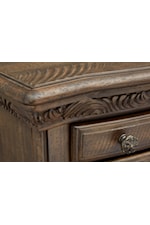 Magnussen Home Durango Bedroom Traditional 2-Door Bachelor's Chest with USB Port