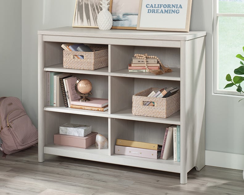 Sauder Dover Edge Cubby Storage Bookcase