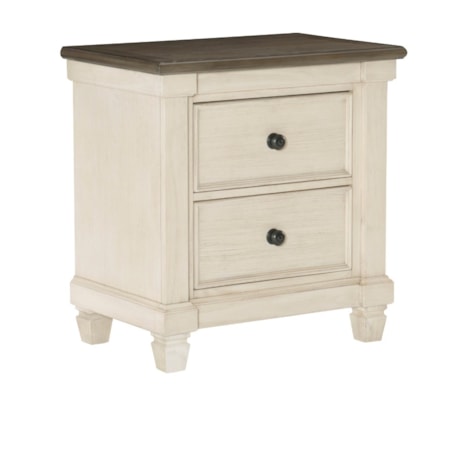 2-Drawer Nightstand